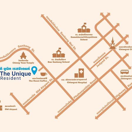 The Unique Resident Chiang Rai Hotel Ngoại thất bức ảnh